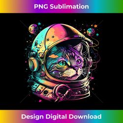 astronaut cat space cat galaxy kitten - minimalist sublimation digital file - tailor-made for sublimation craftsmanship