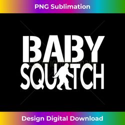 Baby Squatch Sasquatch Bigfoot - Vibrant Sublimation Digital Download - Craft with Boldness and Assurance