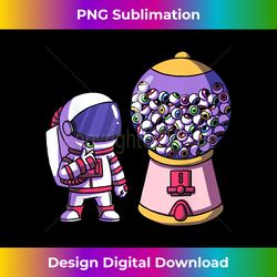 weirdcore aesthetic astronaut eyeball gumball machine - classic sublimation png file - access the spectrum of sublimation artistry
