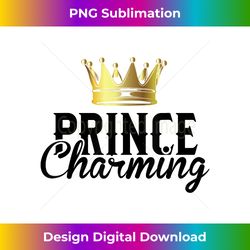 Prince Charming Funny Fairy Tale Halloween Lazy Costume - Eco-Friendly Sublimation PNG Download - Animate Your Creative Concepts