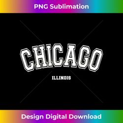 Chicago Illinois - Chic Sublimation Digital Download - Access the Spectrum of Sublimation Artistry