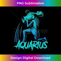 Aquarius Babylonian Astronomy Signs Zodiac Sign - Luxe Sublimation PNG Download - Lively and Captivating Visuals
