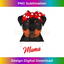 Rottweiler Mama Rottie Dog Mom Funny Mothers Day Gift - Chic Sublimation Digital Download - Immerse in Creativity with Every Design
