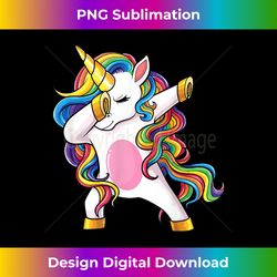 Dabbing Unicorn Dab Unicorns Girls Kids Women - Deluxe PNG Sublimation Download - Rapidly Innovate Your Artistic Vision