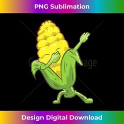 Dabbing Corn Cute Dancing Corn - Minimalist Sublimation Digital File - Chic, Bold, and Uncompromising