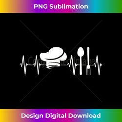 Funny Cook , Cooking Heartbeat for Chefs - Urban Sublimation PNG Design - Channel Your Creative Rebel