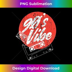 90s Vibe Cassette Tape Rock Party Style Music Fun Art Slogan - Bespoke Sublimation Digital File - Ideal for Imaginative Endeavors