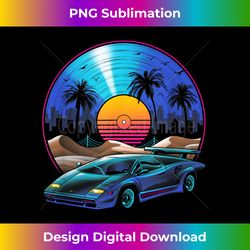 Retro Vinyl Soundtrack - Deluxe PNG Sublimation Download - Challenge Creative Boundaries