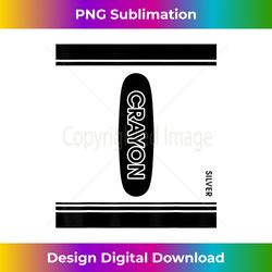 silver crayon box halloween costume couple group gift - vibrant sublimation digital download - reimagine your sublimation pieces
