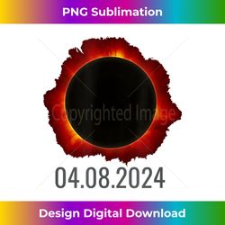 Solar Eclipse - Minimalist Sublimation Digital File - Immerse in Creativity with Every Design
