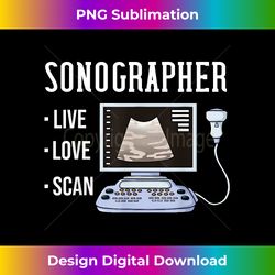 Ultrasound Tech Gift Sonographer Sonography - Contemporary PNG Sublimation Design - Pioneer New Aesthetic Frontiers