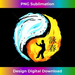Wing Chun Ying and Yang Mixed Martial Arts - Innovative PNG Sublimation Design - Craft with Boldness and Assurance