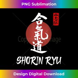 Shorin Ryu Japanese Calligraphy - Martial Arts Group Design - Bohemian Sublimation Digital Download - Access the Spectrum of Sublimation Artistry