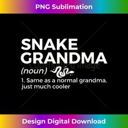 Snake Grandma Definition Funny Pet Reptile Lovers - Minimalist Sublimation Digital File - Lively and Captivating Visuals