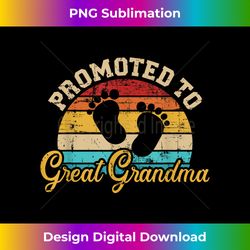 Promoted to Great Grandma vintage - Minimalist Sublimation Digital File - Enhance Your Art with a Dash of Spice