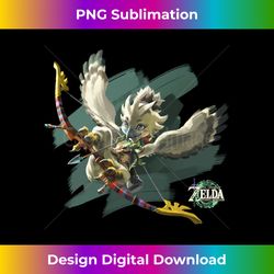 The Legend of Zelda Tears Of The Kingdom Tulin Brush Art - Eco-Friendly Sublimation PNG Download - Crafted for Sublimation Excellence