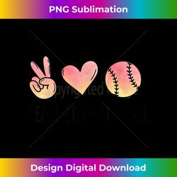 Peace Love Softball Tie Dye Softball Player Girl Mothers Day - Bohemian Sublimation Digital Download - Reimagine Your Sublimation Pieces