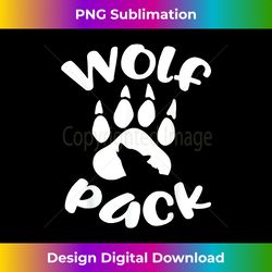 Wolf Pack , Wolf Tshirt , Family Matching - Eco-Friendly Sublimation PNG Download - Access the Spectrum of Sublimation Artistry