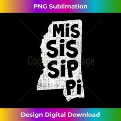 Mississippi State Lines Map Souvenir Gift - Bespoke Sublimation Digital File - Rapidly Innovate Your Artistic Vision