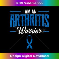 Arthritis Warrior Autoimmune Disorder Blue Osteoarthritis - Edgy Sublimation Digital File - Access the Spectrum of Sublimation Artistry