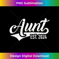 Aunt est. 2024 pregnancy announcement - Crafted Sublimation Digital Download - Channel Your Creative Rebel