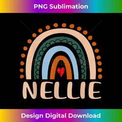 Nellie Name Personalized Funny Women Rainbow Nellie - Contemporary PNG Sublimation Design - Immerse in Creativity with Every Design