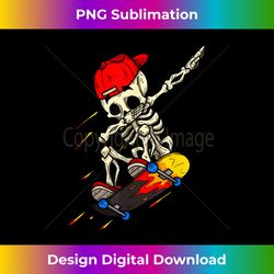 Funny Halloween Dab Skull Dabbing Skeleton - Urban Sublimation PNG Design - Spark Your Artistic Genius