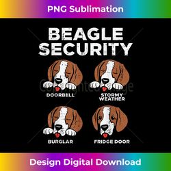 Beagle Security Funny Pet Dog Lover Owner - Artisanal Sublimation PNG File - Challenge Creative Boundaries