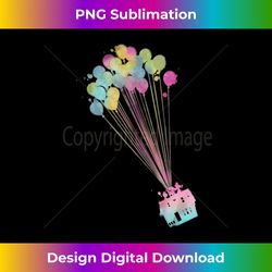 disney pixar up water color house balloons - sleek sublimation png download - channel your creative rebel