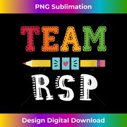 s Team RSP, RSP Teacher, Kindergarten Teacher - Edgy Sublimation Digital File - Crafted for Sublimation Excellence