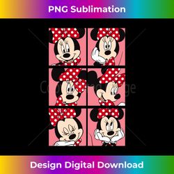 Disney Minnie Mouse Expressions - Crafted Sublimation Digital Download - Reimagine Your Sublimation Pieces