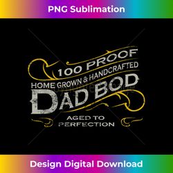 VINTAGE WHISKEY LABEL DAD BOD FUNNY NEW FATHER GIFT - Artisanal Sublimation PNG File - Ideal for Imaginative Endeavors