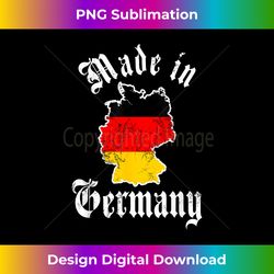 Made In Germany Flag Born In Germany German Deutschland - Innovative PNG Sublimation Design - Spark Your Artistic Genius