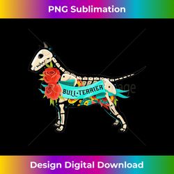 Pitbull Sugar Skull Bull Terrier Halloween Cinco De Mayo - Artisanal Sublimation PNG File - Elevate Your Style with Intricate Details