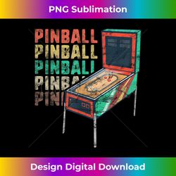 retro pinball machine  gamer geek vintage - sublimation-optimized png file - striking & memorable impressions