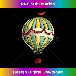 hot air balloon art i ballooning i hot air balloon - sublimation-optimized png file - immerse in creativity with every design