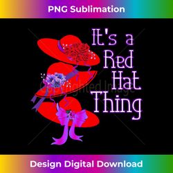 red hat it's a red hat thing - edgy sublimation digital file - enhance your art with a dash of spice