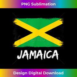Jamaica Flag Jamaican - Minimalist Sublimation Digital File - Tailor-Made for Sublimation Craftsmanship