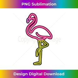 Pink Flamingo sign Pocket Logo Bird Lover - Sleek Sublimation PNG Download - Immerse in Creativity with Every Design