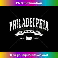 Philadelphia Philly City of Brotherly Love PA - Contemporary PNG Sublimation Design - Crafted for Sublimation Excellence