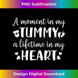 Miscarriage Lifetime In Heart - Pregnancy Loss Outfit - Contemporary PNG Sublimation Design - Lively and Captivating Visuals