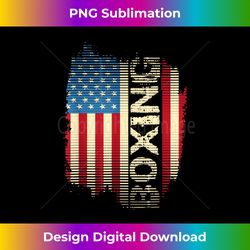 patriotic usa flag boxing kickboxing kickboxer gym boxer - classic sublimation png file - immerse in creativity with every design