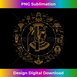Cleopatra  Goddess of Egypt  Egyptian Queen - Luxe Sublimation PNG Download - Challenge Creative Boundaries