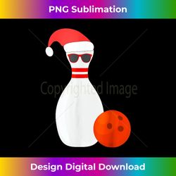 christmas bowling funny ball hat santa snowman bowling s - minimalist sublimation digital file - immerse in creativity with every design