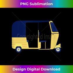 Auto Rickshaw Tuk Tuk Tricycle T - Bohemian Sublimation Digital Download - Ideal for Imaginative Endeavors