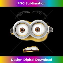 despicable me minions shocked face graphic - eco-friendly sublimation png download - immerse in creativity with every design