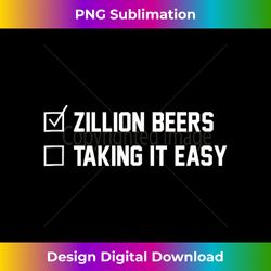 barstool sports zillion beers taking it easy tank top - luxe sublimation png download - infuse everyday with a celebratory spirit