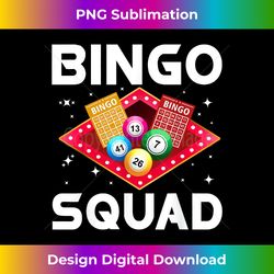 Cool Bingo Design Bingo Squad Bingo Player - Bespoke Sublimation Digital File - Access the Spectrum of Sublimation Artistry