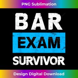 bar exam survivor law school graduation gifts new lawyer - futuristic png sublimation file - animate your creative concepts