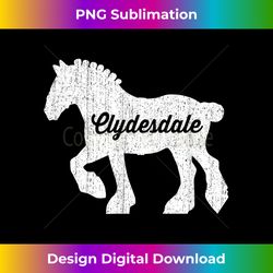 Clydesdale Draft Horse - Classic Sublimation PNG File - Reimagine Your Sublimation Pieces
